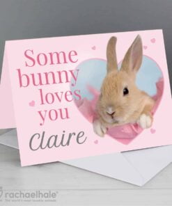 Personalised Rachael Hale ‘Some Bunny’ Card