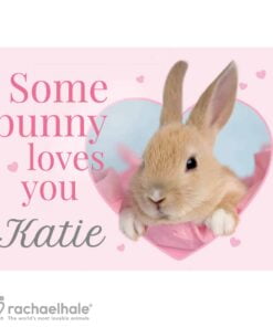 Personalised Rachael Hale ‘Some Bunny’ Card