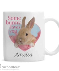 Personalised Rachael Hale ‘Some Bunny’ Mug
