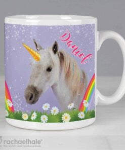Personalised Rachael Hale Unicorn Mug
