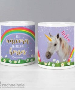 Personalised Rachael Hale Unicorn Mug
