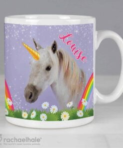 Personalised Rachael Hale Unicorn Mug