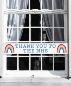 Personalised Rainbow Banner