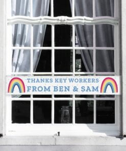 Personalised Rainbow Banner