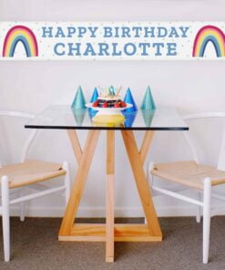 Personalised Rainbow Banner