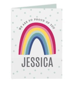 Personalised Rainbow Card