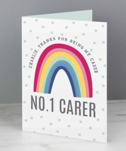 Personalised Rainbow Card