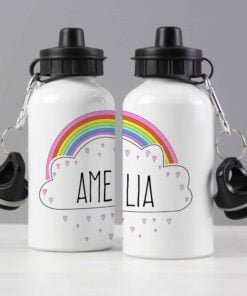 Personalised Rainbow Drinks Bottle