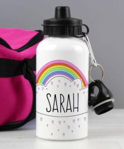 Personalised Rainbow Drinks Bottle