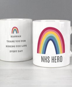 Personalised Rainbow Mug