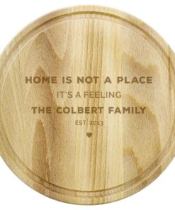 Personalised Round Chopping Board