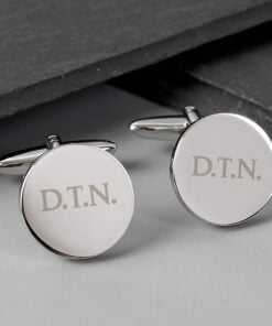 Personalised Round Cufflinks