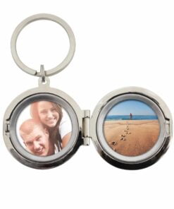 Personalised Round Photo Keyring