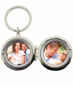 Personalised Round Photo Keyring
