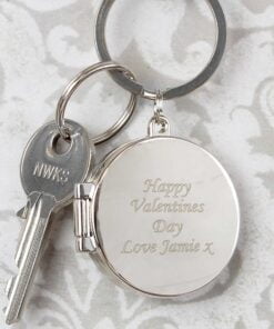 Personalised Round Photo Keyring