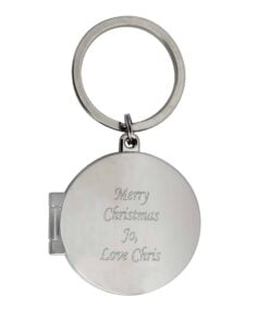 Personalised Round Photo Keyring