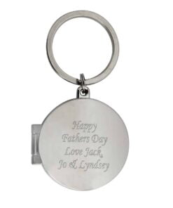 Personalised Round Photo Keyring