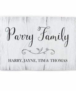 Personalised Rustic Metal Sign