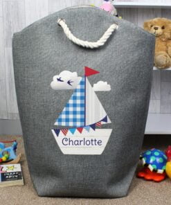 Personalised Sailboat Storage Bag
