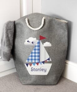 Personalised Sailboat Storage Bag