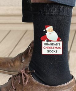 Personalised Santa Claus Christmas Socks