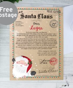 Personalised Santa Claus Letter
