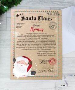 Personalised Santa Claus Letter