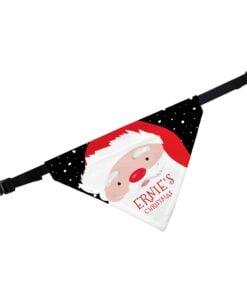 Personalised Santa Dog Bandana