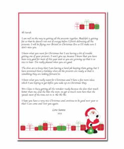 Personalised Santa Letter