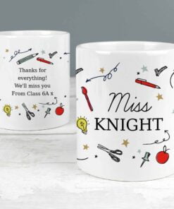 Personalised School Teachers Mug