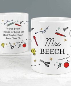 Personalised School Teachers Mug