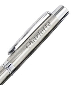 Personalised Scripted Pen and Pouch Set