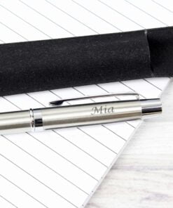 Personalised Scripted Pen and Pouch Set