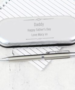 Personalised Scroll Pen and Box Set