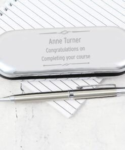Personalised Scroll Pen and Box Set