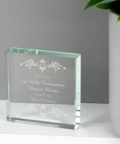 Personalised Sentiments Large Crystal Token