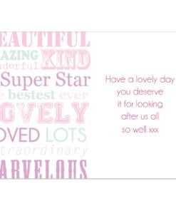 Personalised ‘She Is’ Card