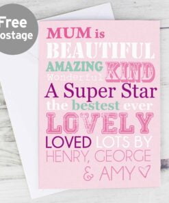 Personalised ‘She Is’ Card