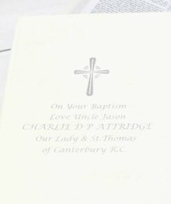 Personalised Silver Companion Holy Bible – Eco-friendly