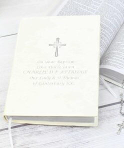 Personalised Silver Companion Holy Bible – Eco-friendly