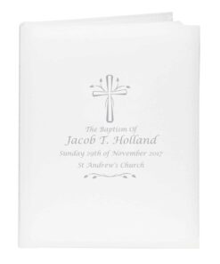 Personalised Silver Cross Album with Sleeves