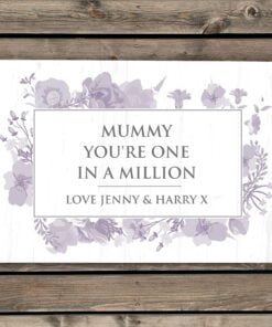 Personalised Soft Watercolour Metal Sign