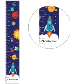 Personalised Solar System Height Chart
