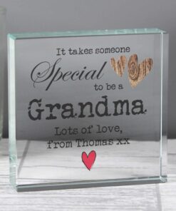 Personalised Someone Special Large Crystal Token