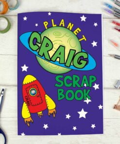 Personalised Space – A4 Scrapbook