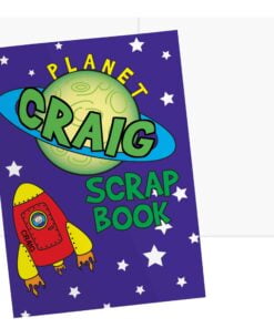 Personalised Space – A4 Scrapbook