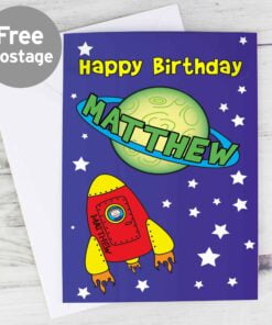 Personalised Space Card