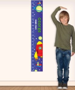 Personalised Space Height Chart