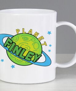 Personalised Space Plastic Mug