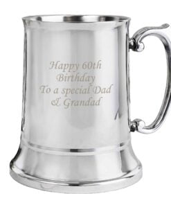 Personalised Stainless Steel Tankard
